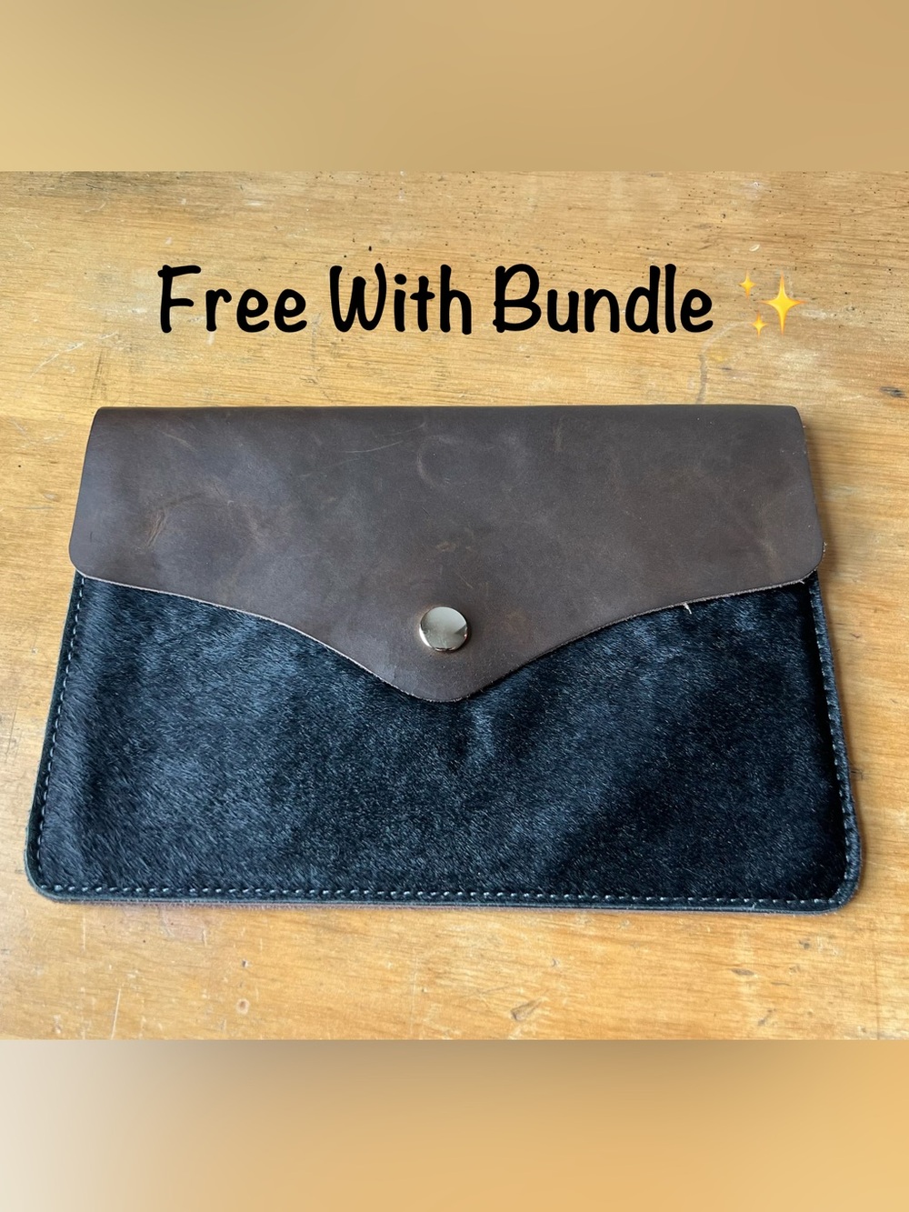 Envelope Pouch, PROMO-FREE with any coat/bag purchase; AS IS / CRAFTING / REPAIR